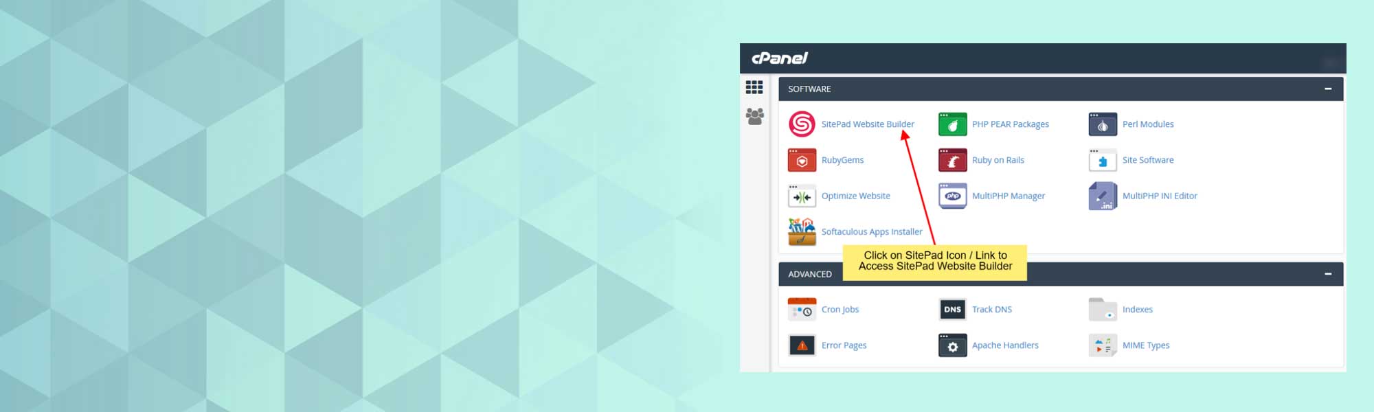 cpanel integration Sitepad cpanel integration Sitepad